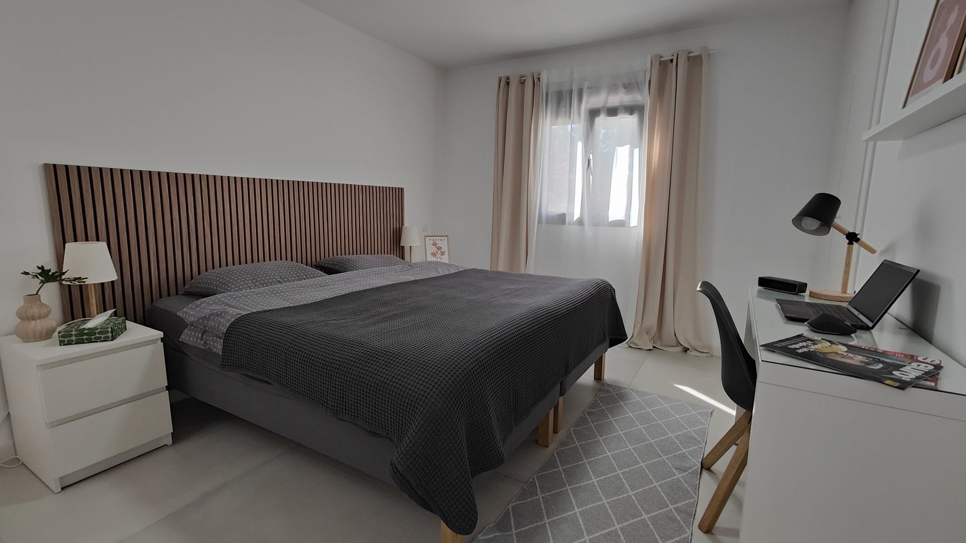 Ložnice II – pohled do menší ložnice